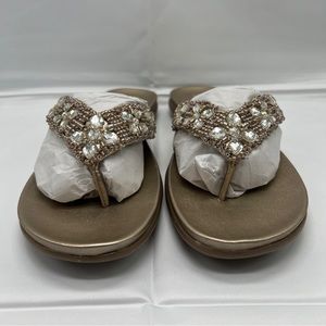 Kenneth Cole Reaction Glam-athon Thong Sandal Womens Size 11